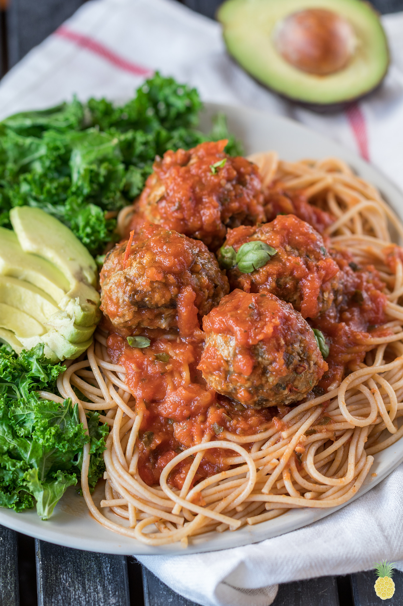 Vegan Eggplant Meatballs {oil-free} sweetsimplevegan.com