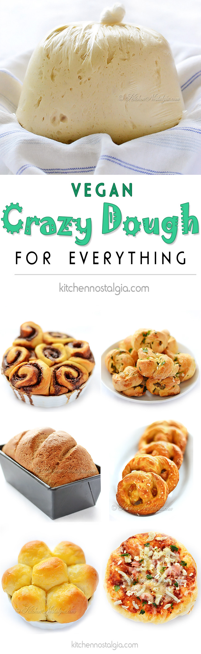 Vegan Crazy Dough - kitchennostalgia.com