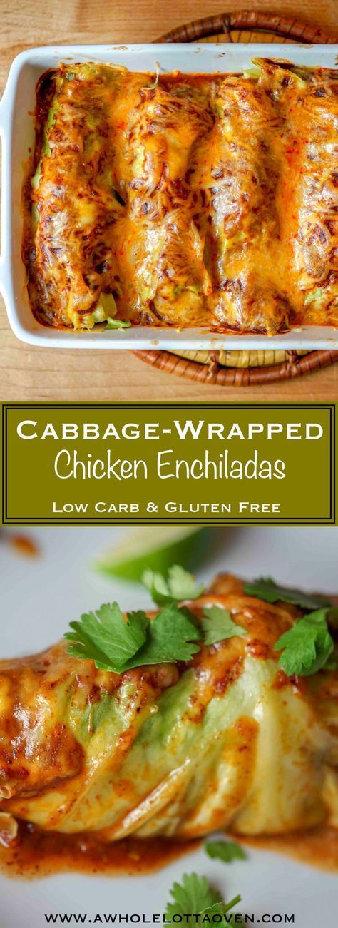 Cabbage Covered Enchiladas Recipe