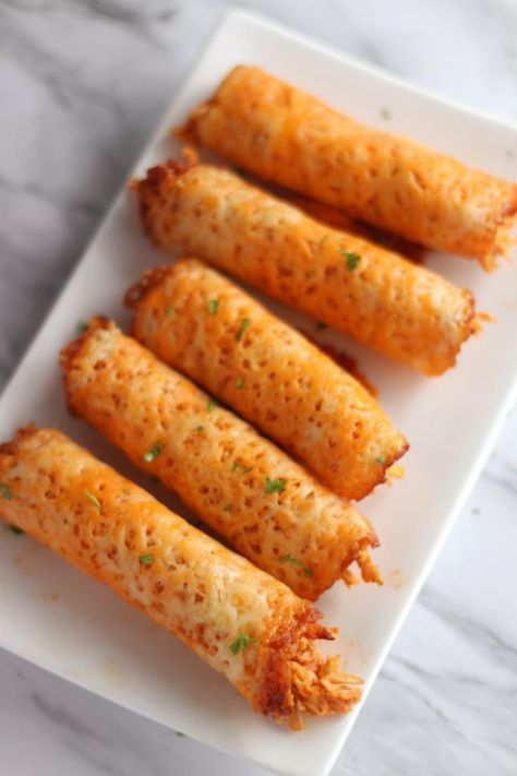 Keto Buffalo Chicken Taquitos Recipe