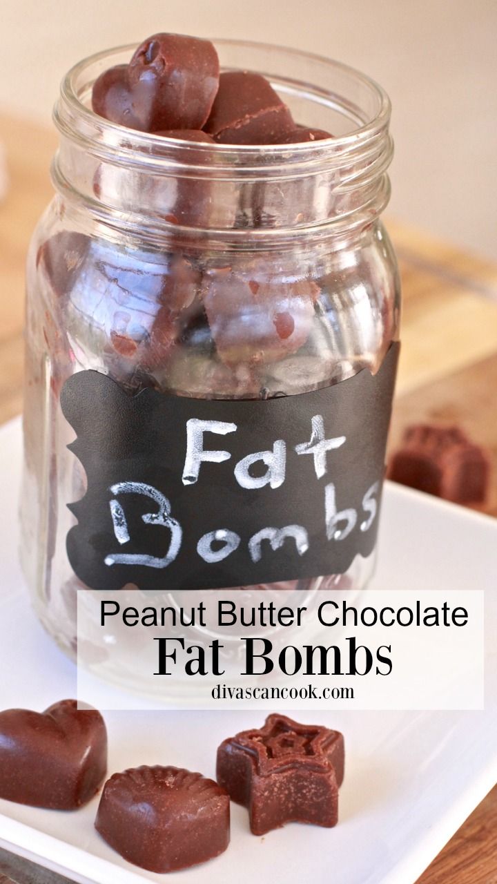 Peanut Butter Chocolate Fat Bombs Recipe