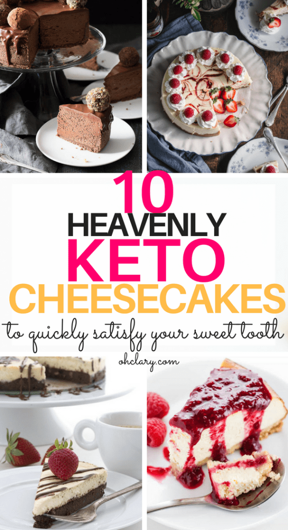 10 Irresistible Keto Cheesecake Recipes