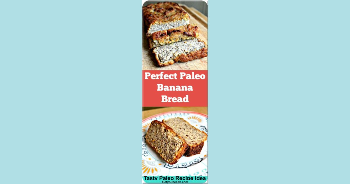 Perfect Paleo Banana Bread Recipe