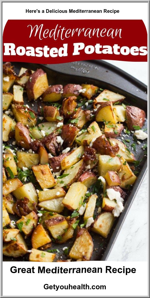 Sheet Pan Roasted Mediterranean Potatoes