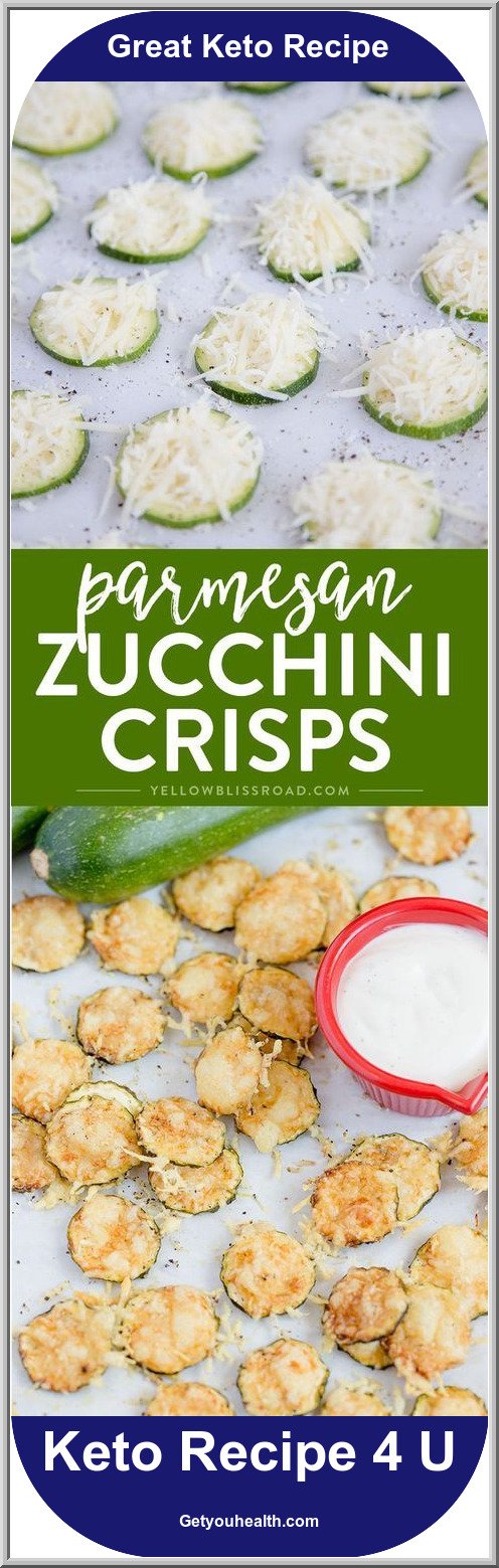 Parmesan Zucchini Crisps Recipe