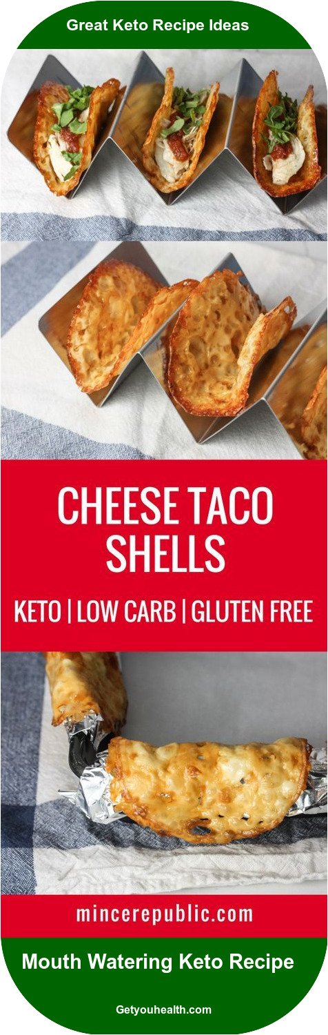 Keto Cheese Taco Shells