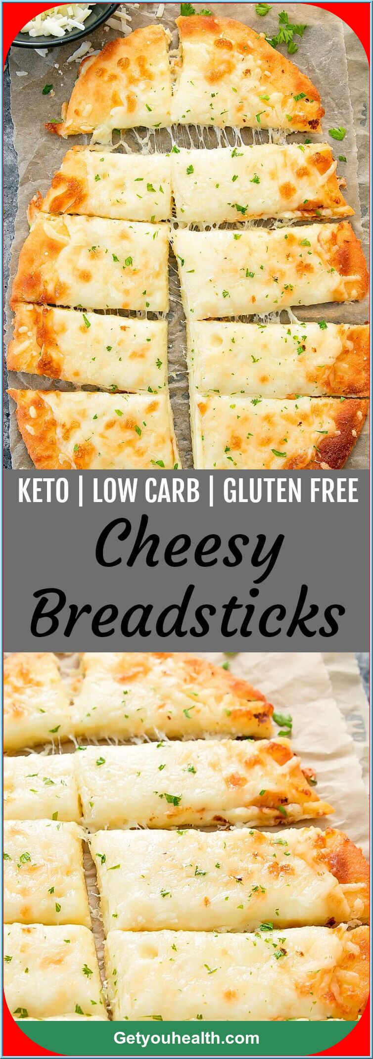 Keto Breadsticks Recipe