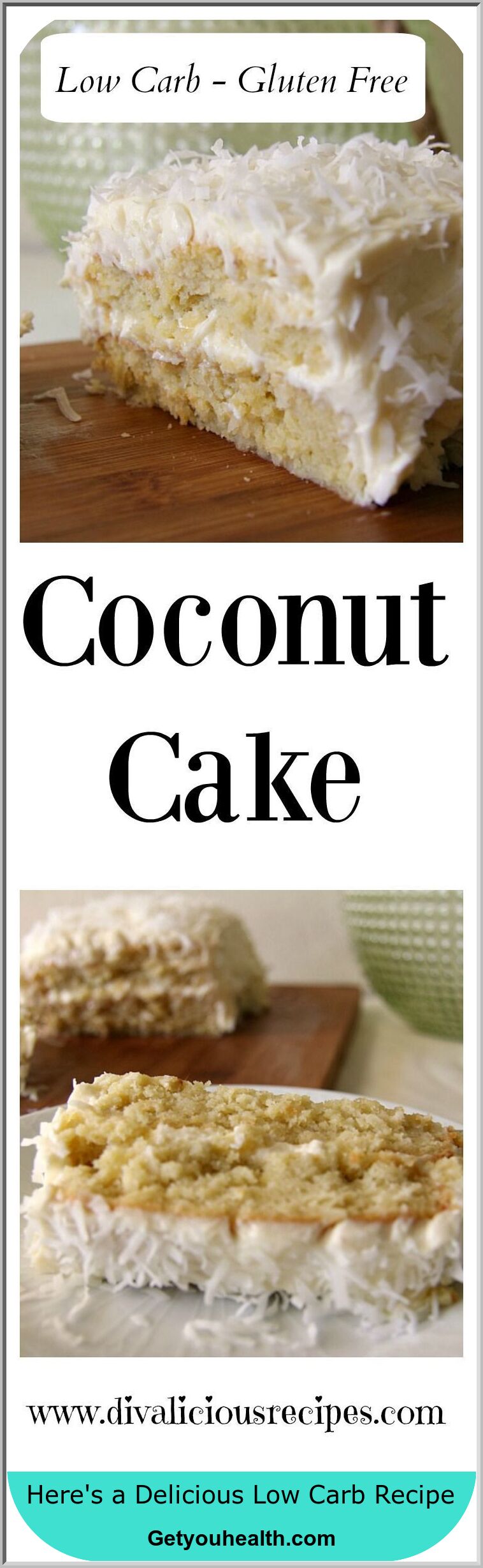 Coconut Cake With Coconut Cream Cheese Icing