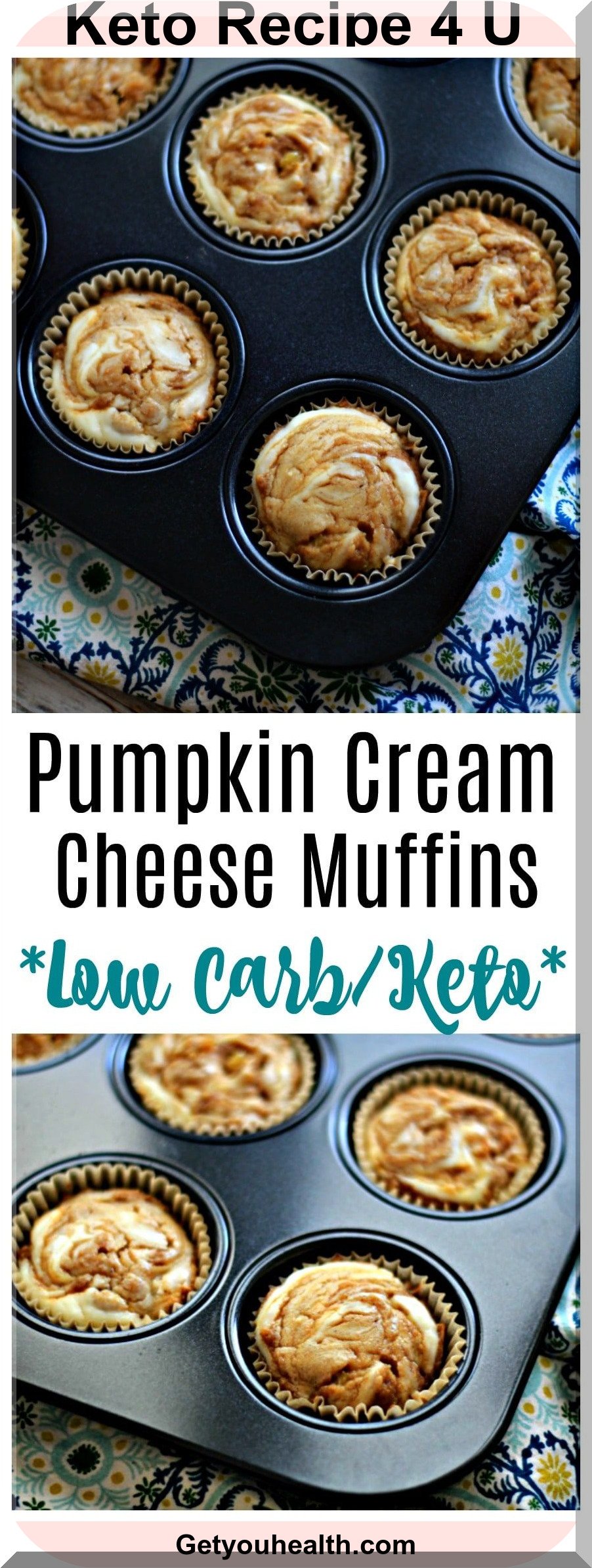 Reduced Carbohydrate Pumpkin Muffins Recipe