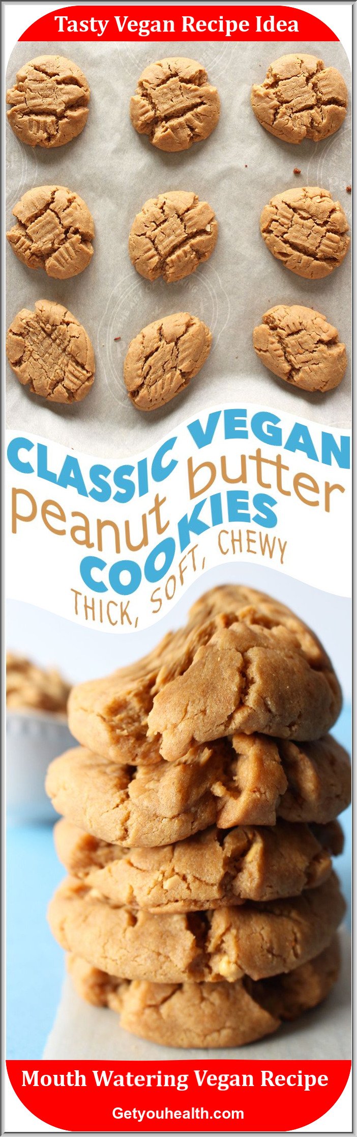 Timeless Vegan Peanut Butter Cookies Recipe