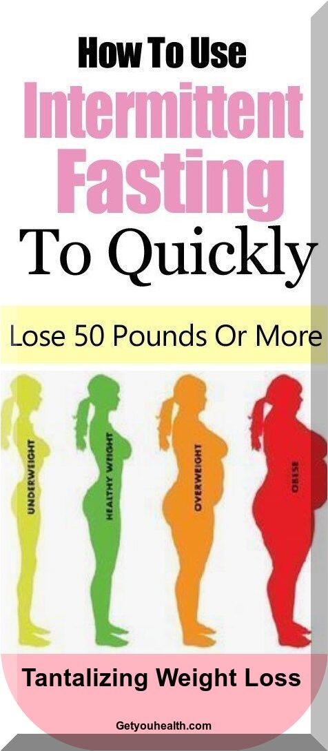 How To Use Intermittent Fasting To Rapidly Lose 50 Pounds Or More