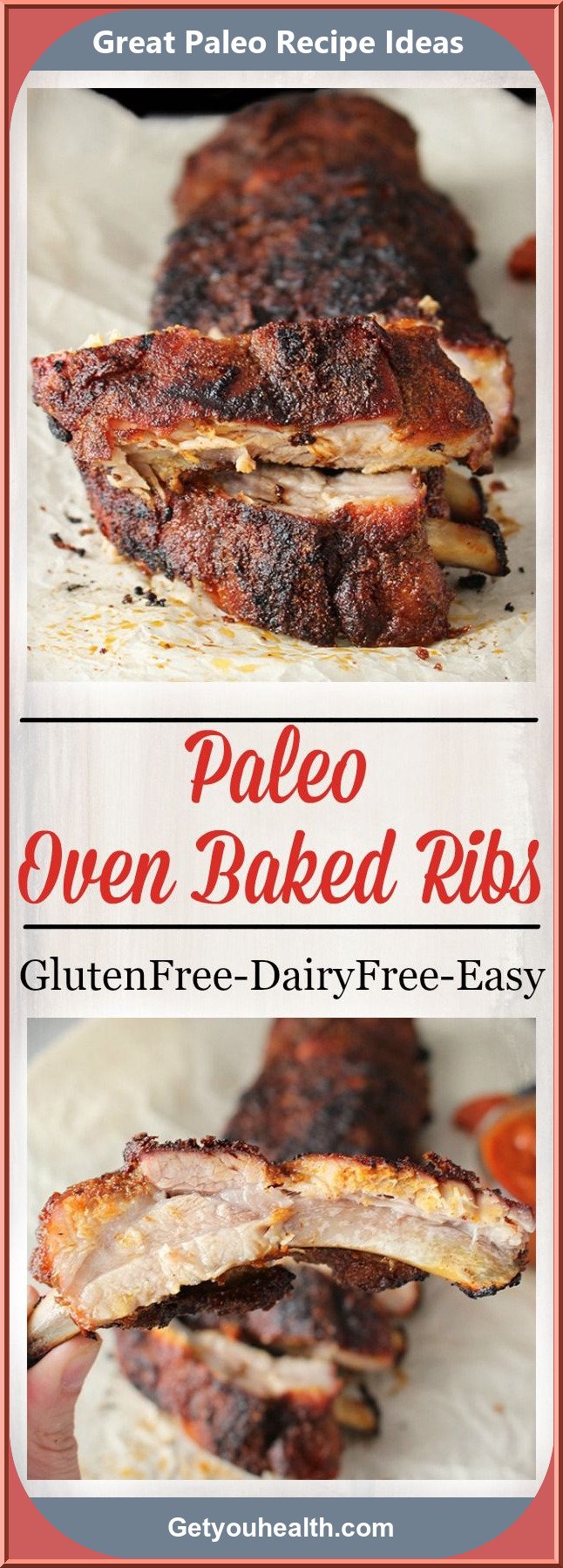 Paleo Oven Baked Ribs