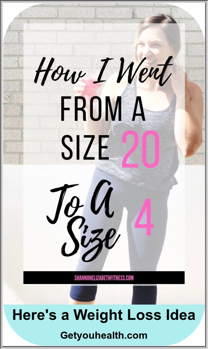 The Ultimate Action That Took Me From A Size 20 To A size 4