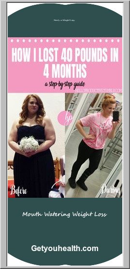 How I Lost 40 Pounds in 4 Months