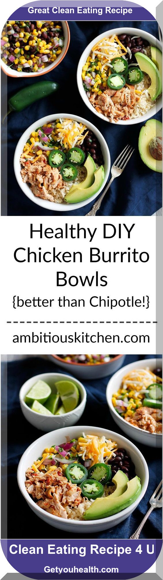 Better Than Chipotle Do It Yourself Chicken Burrito Bowls