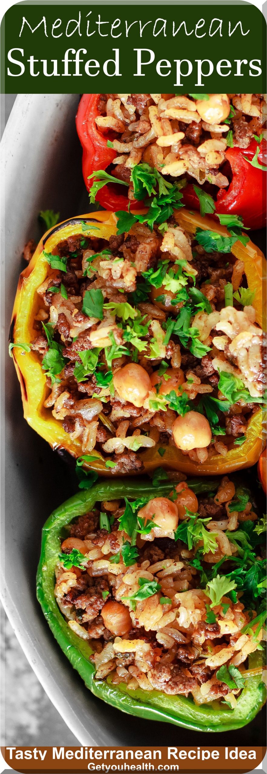 Mediterranean Style Stuffed Pepper Recipe