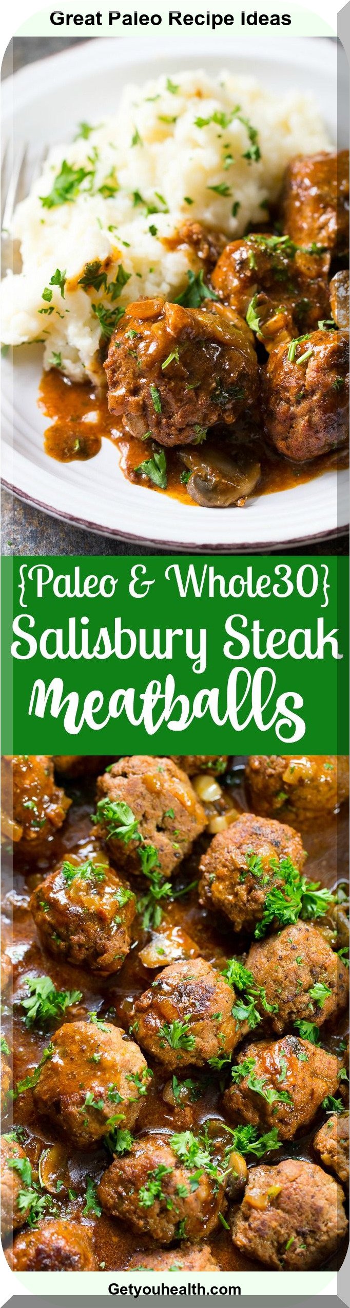 Salisbury Steak Meatballs Recipe