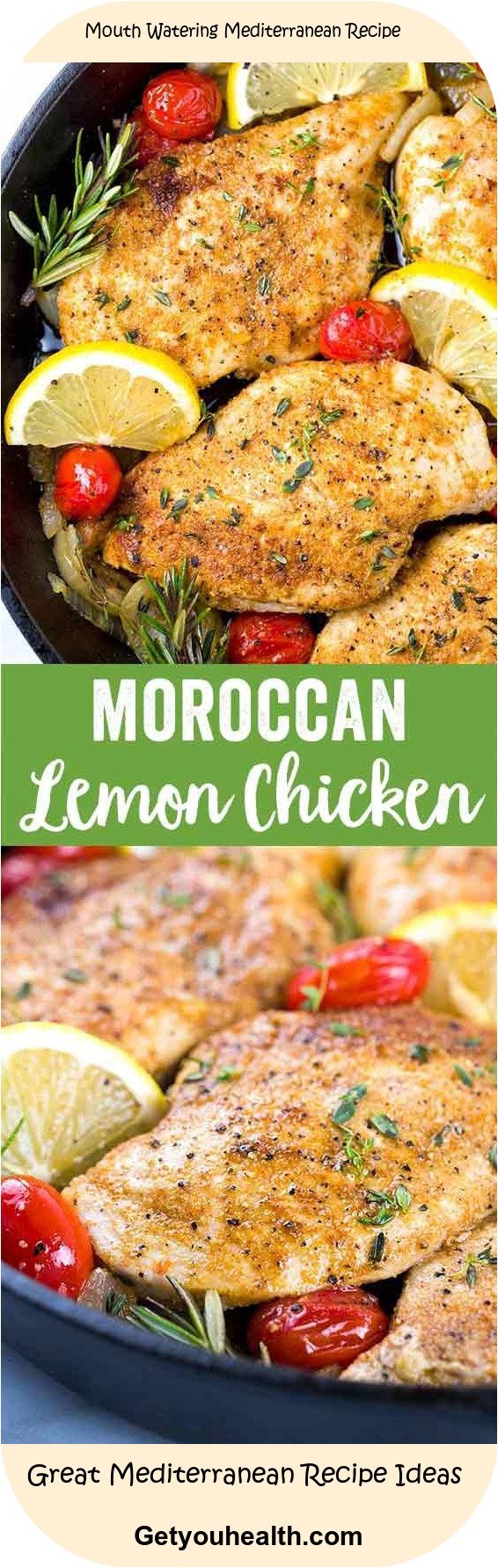 One Frying Pan Moroccan Lemon Hen Recipe