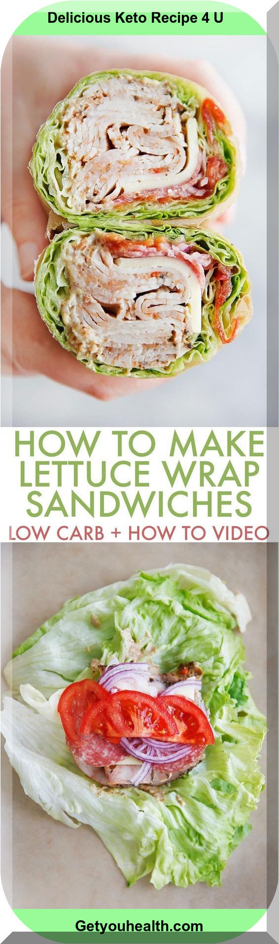 How to Make a Lettuce Wrap Sandwich