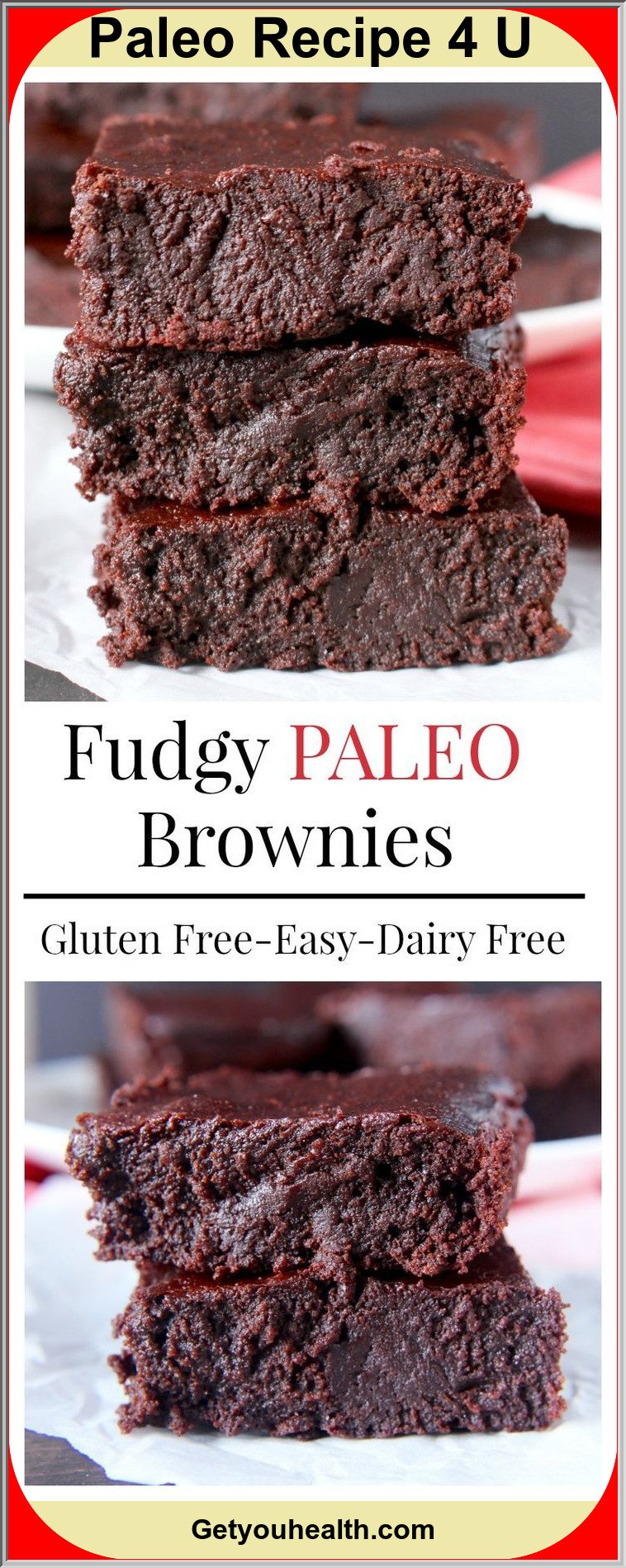 Fudgy Paleo Brownies Recipe