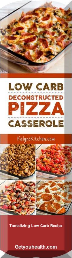 Low-Carb Deconstructed Pizza Recipe