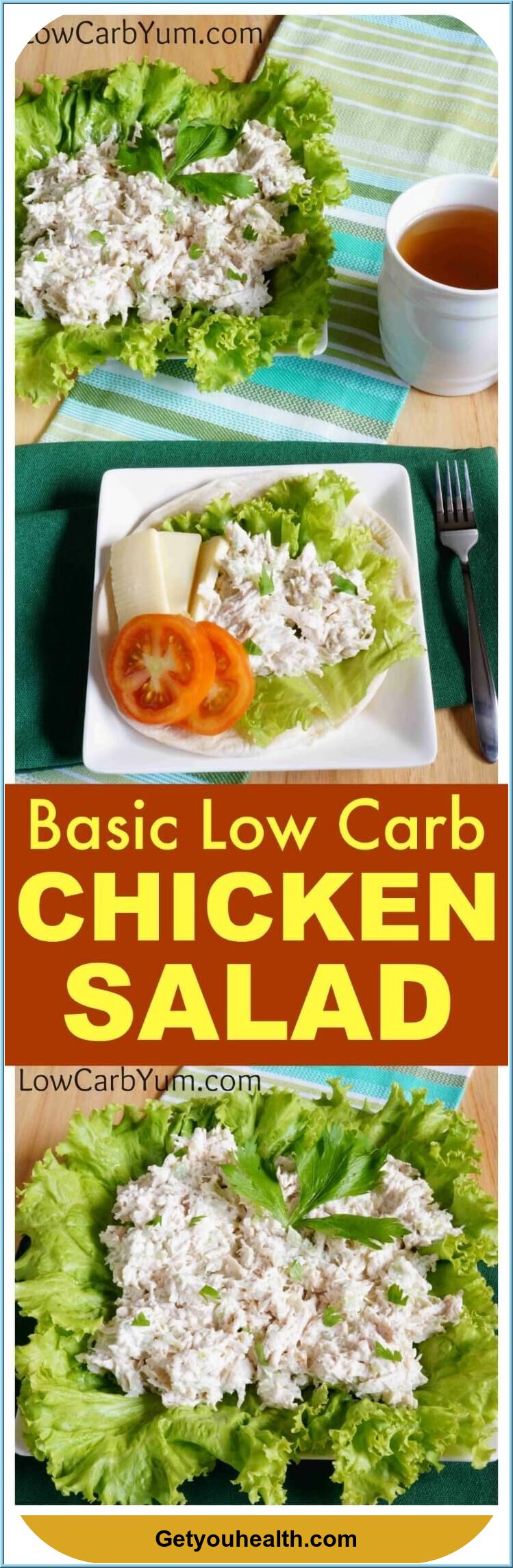 Easy Keto Chicken Salad with Mayo