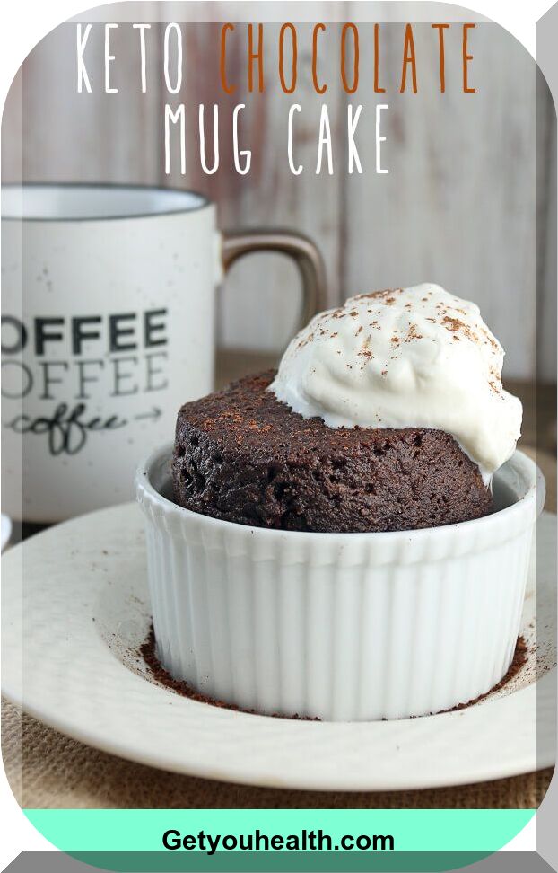 Keto Chocolate Cake in a Mug Recipe