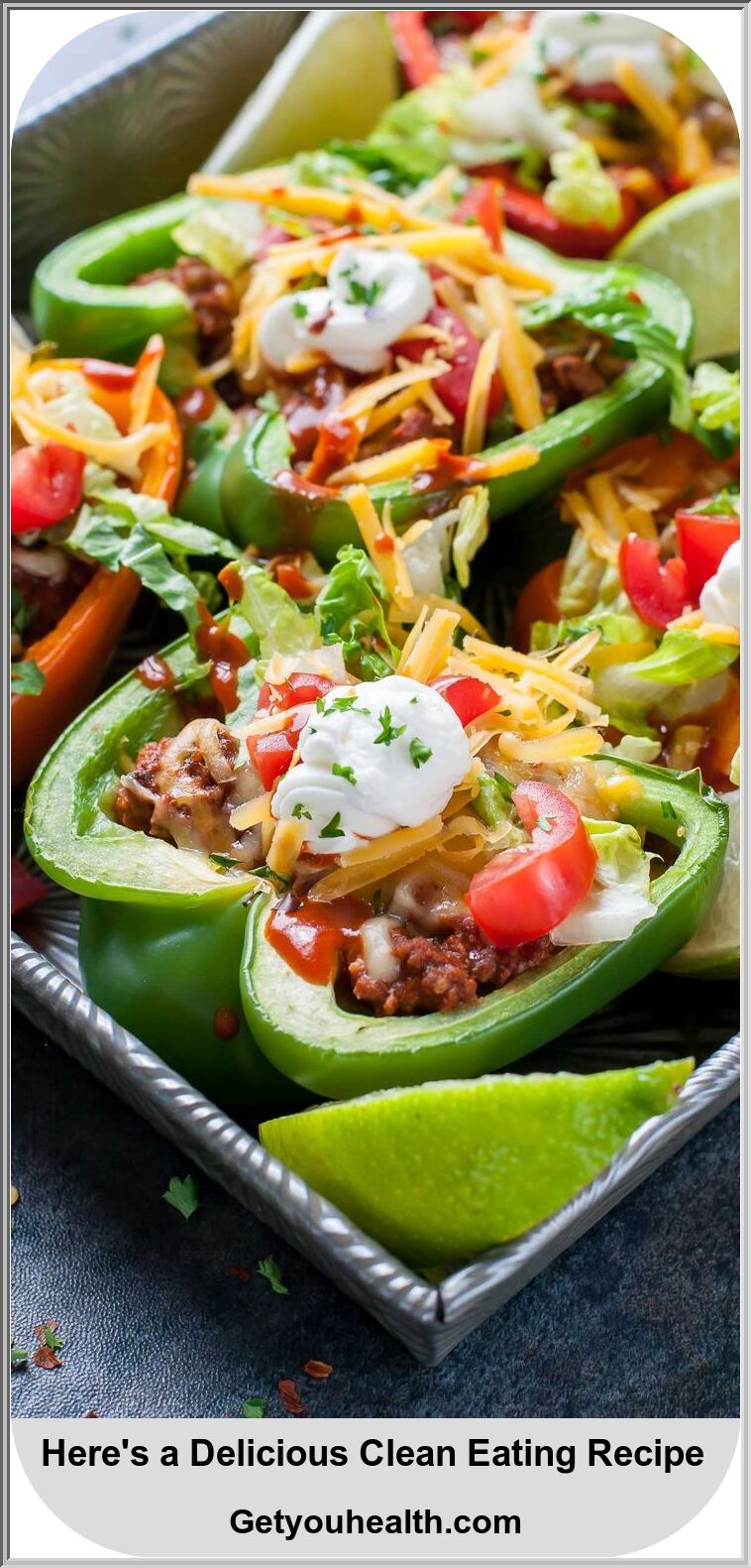 Baked Bell Pepper Tacos Recipe