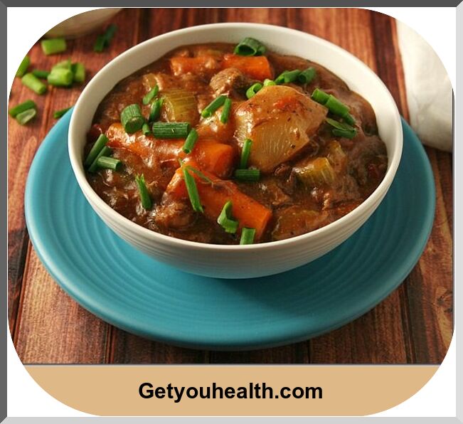 Low Carbohydrate Slow Cooker Beef Stew Recipe