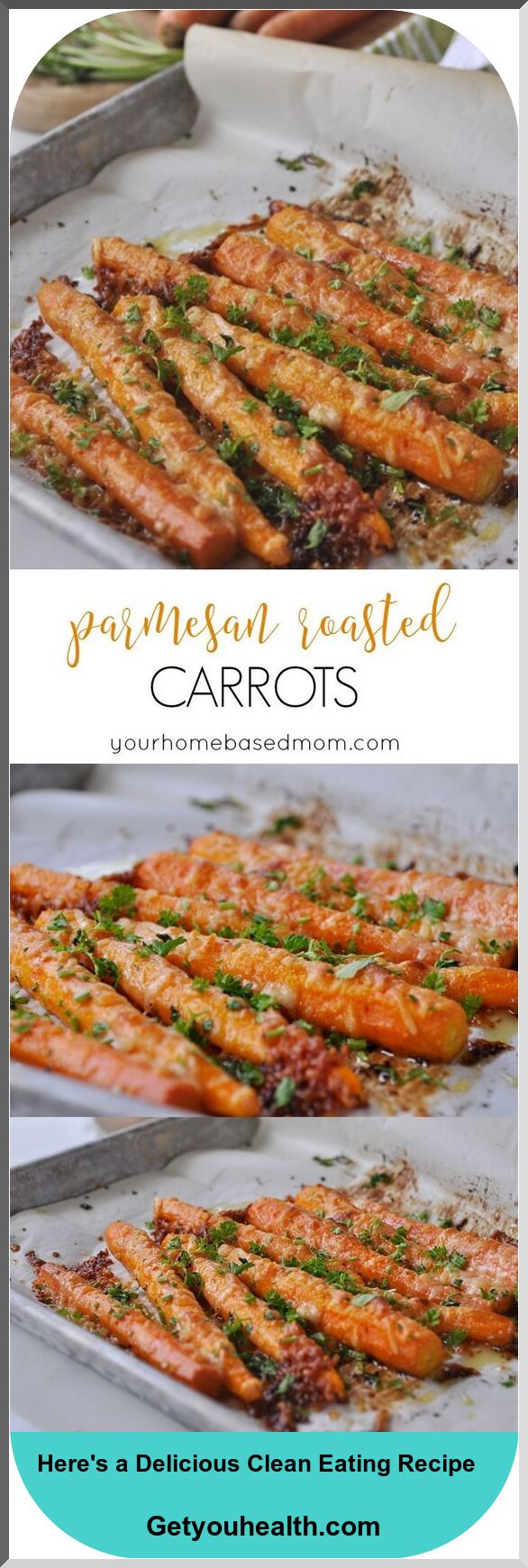 Parmesan Roasted Carrots Recipe