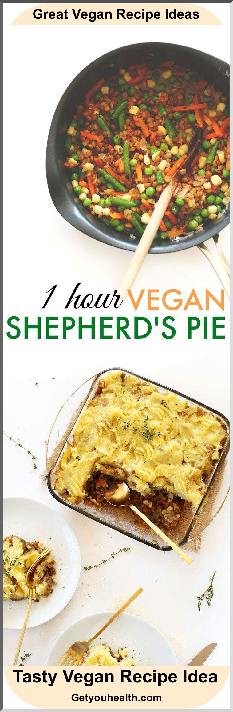 Vegan Shepherd’s Pie Recipe