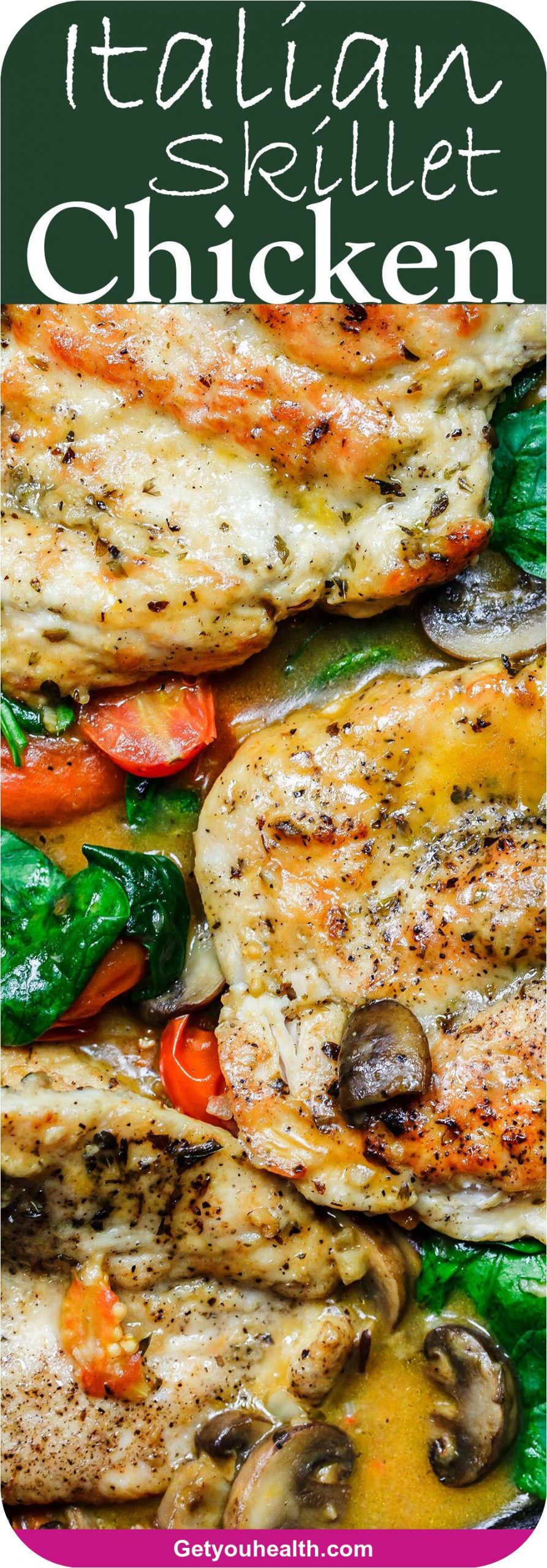 Italian Frying Pan Poultry with Tomatoes Recipe