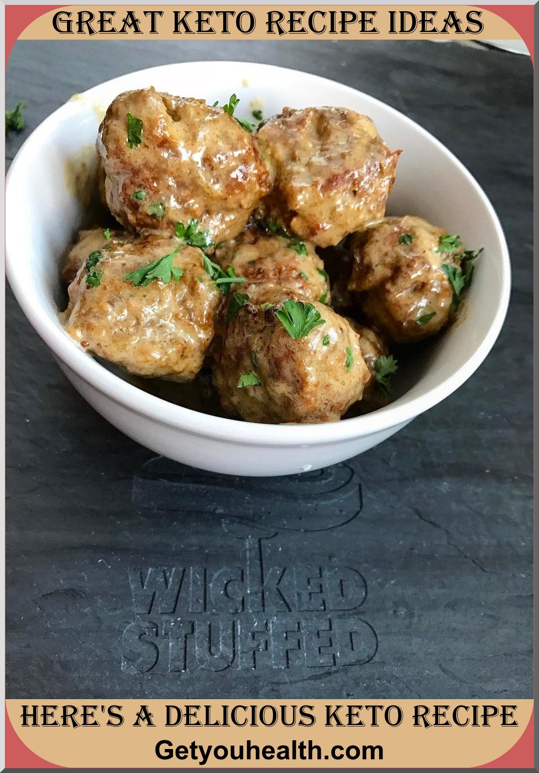 Keto Swedish Meatballs