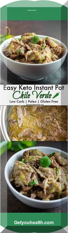 Easy Keto Instant Pot Chile Verde