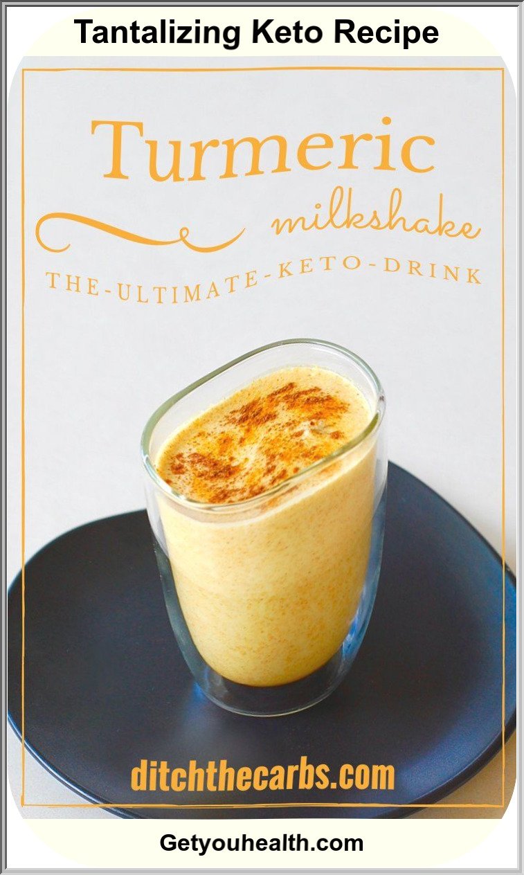 Keto Turmeric Milkshake