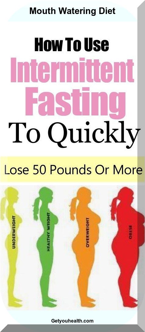 How To Utilize Intermittent Fasting To Rapidly Lose 50 Pounds Or More