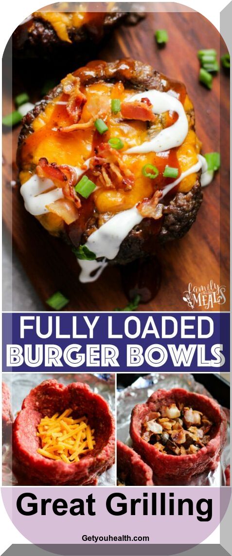 Completely Loaded Hamburger Bowls Recipe