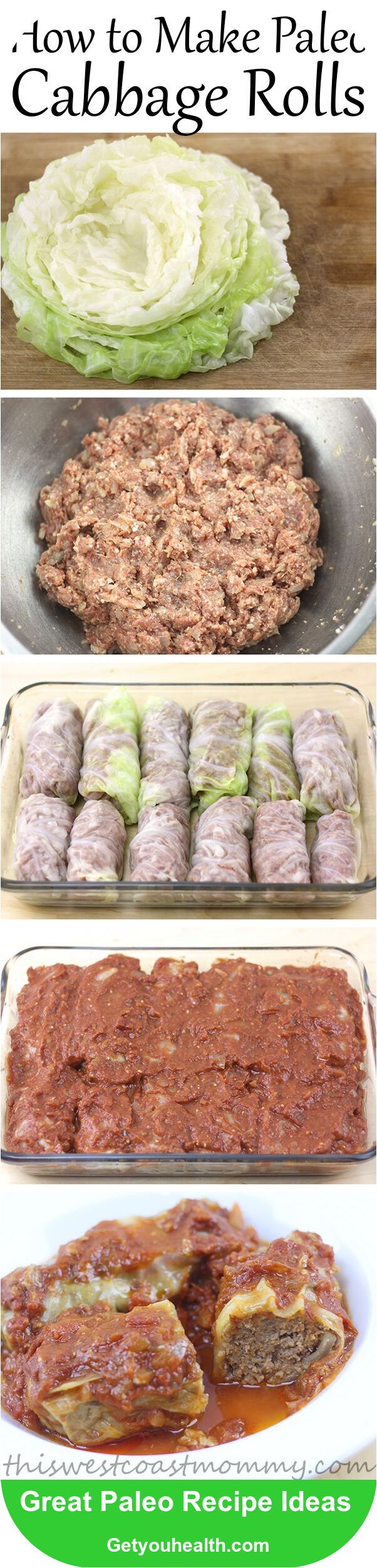 Paleo Cabbage Rolls Recipe