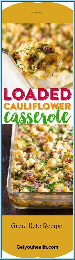 Loaded Cauliflower Casserole Recipe