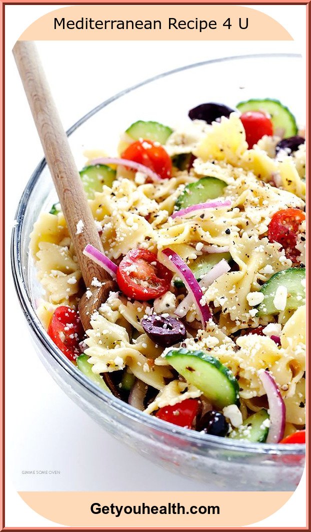 Mediterranean Pasta Salad Recipe