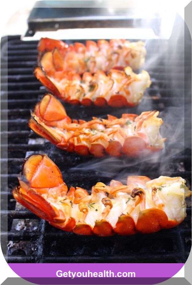 Lemon Butter Grilled Lobster Tails Recipe