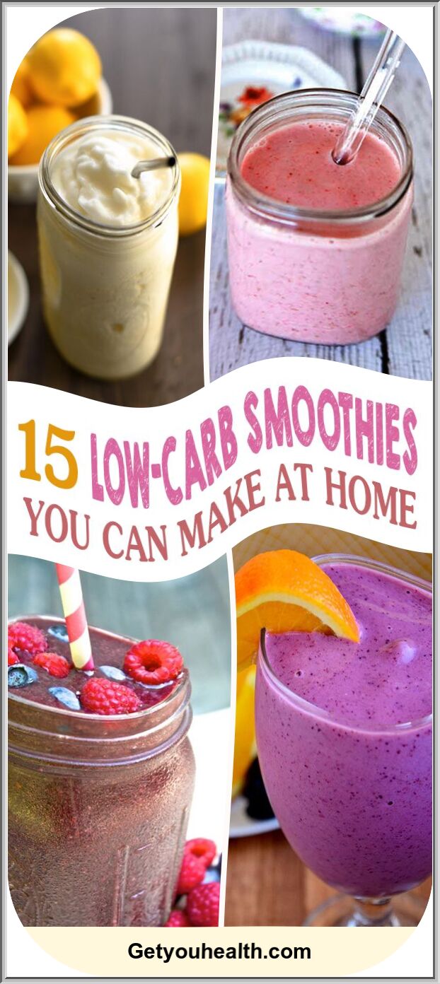 Low-Carb Smoothies You Can Make at Home