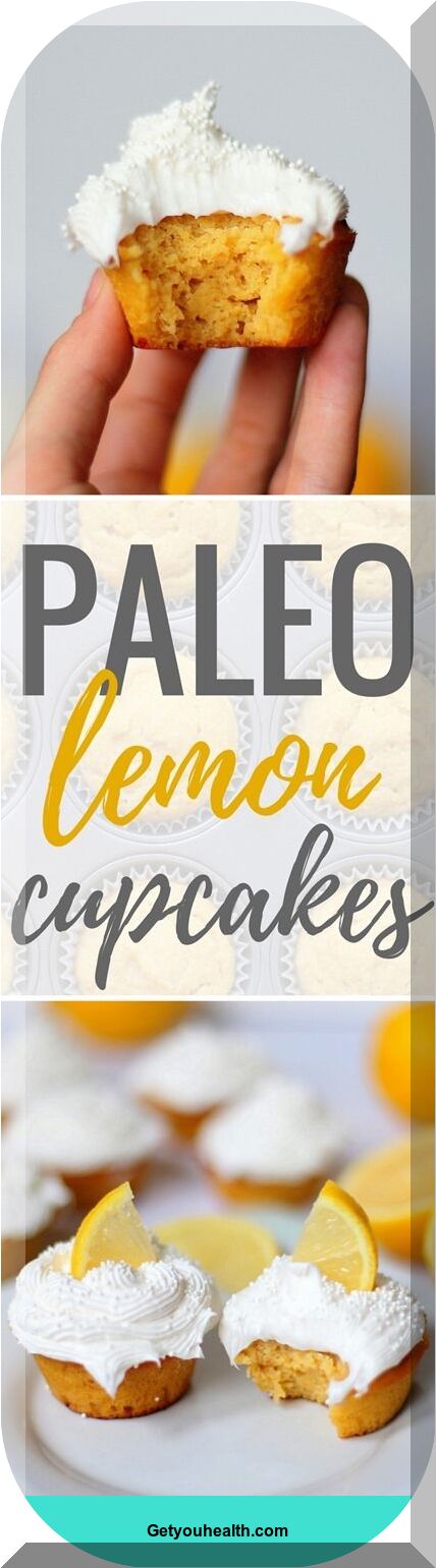 Paleo Lemon Cupcakes Recipe