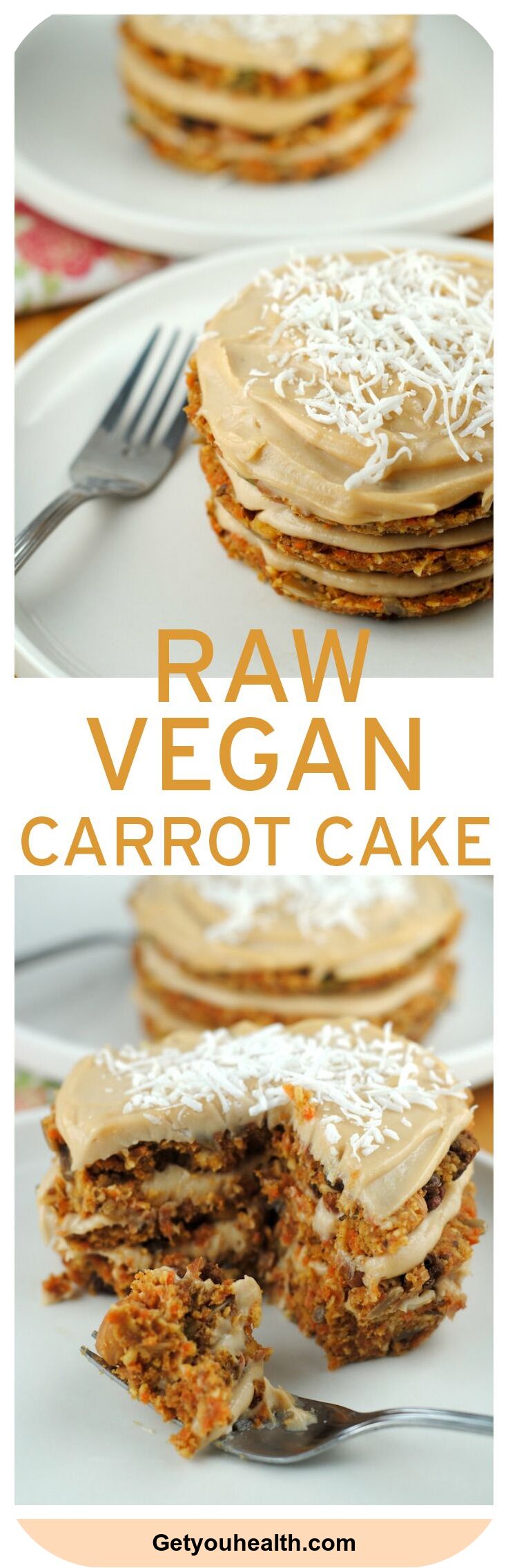 Raw Vegan Carrot Cake