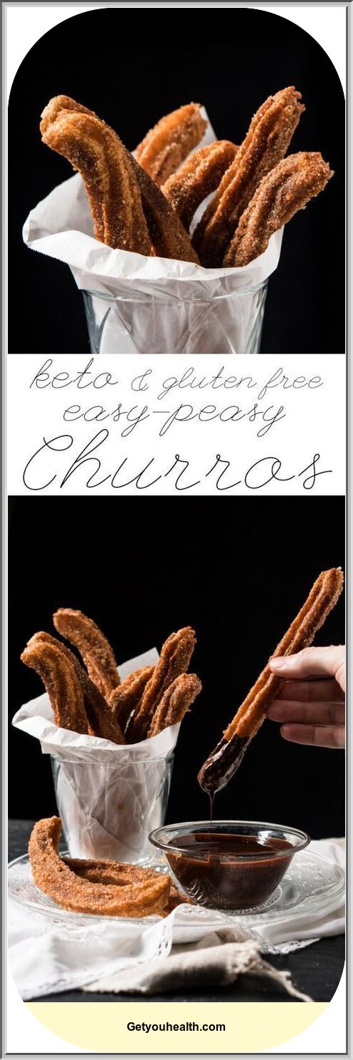 Grain Free, Gluten Free & Keto Churros