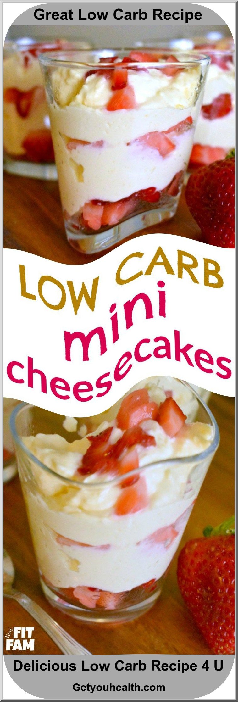 Low Carb Mini Cheesecake Recipe