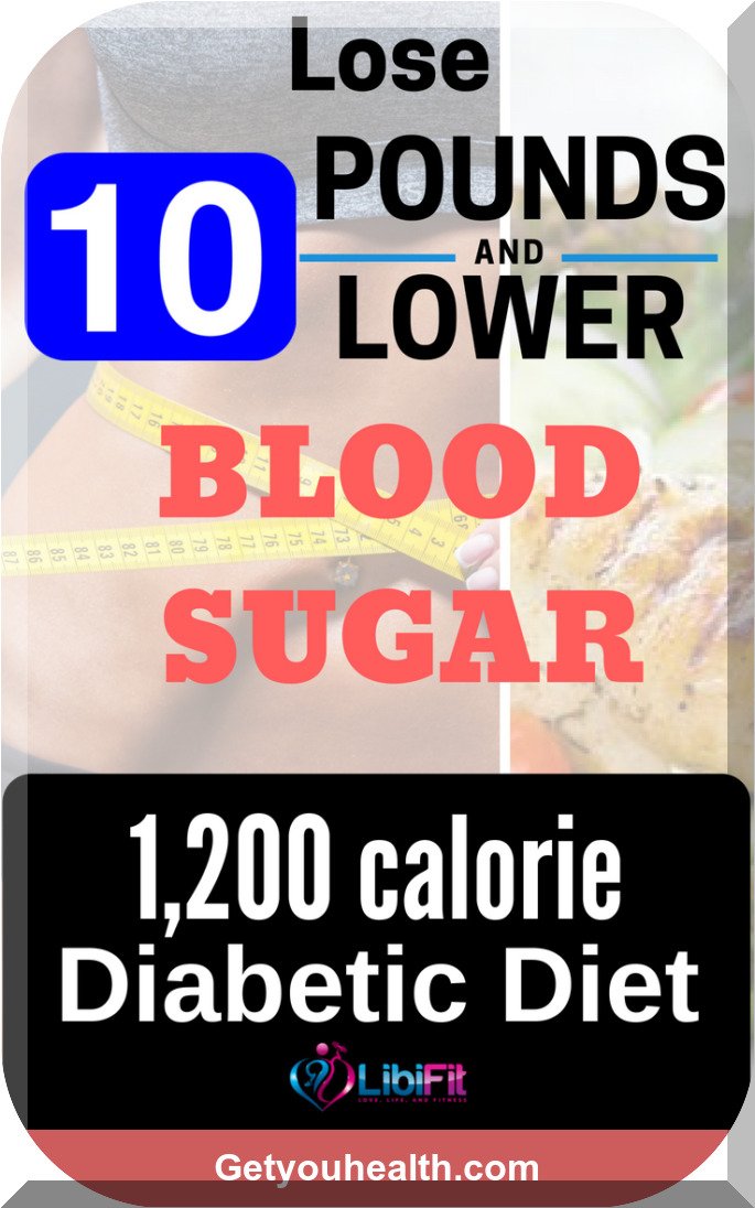 3 Easy 1200 Calorie Diabetic Diet Plan Plans to Slim Down Fast