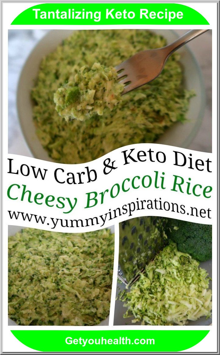 Keto Cheesy Broccoli Rice Recipe