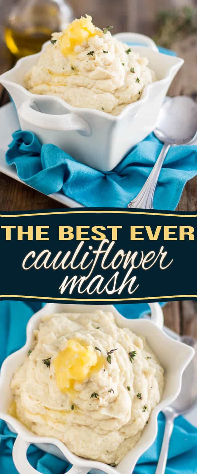 The Best Cauliflower Mash Ever | thehealthyfoodie.com