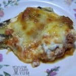 Low carb eggplant parm lasagna featured